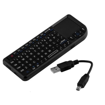 Befu Mini Rechargeable Remote 2.4GHz Wireless Keyboard and Touchpadfor Raspberry Pi - intl