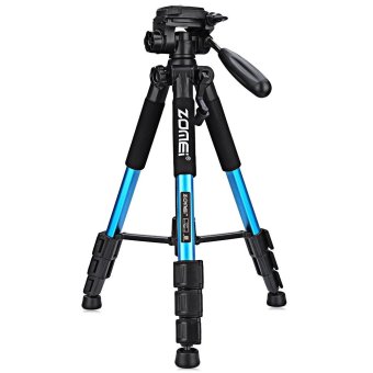 Zomei Q111 56 inch Lightweight Professional Camera Video Aluminum Tripod with Bag(Blue)(OVERSEAS) - intl