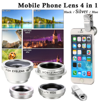 XCSource Wide Angle + Fish Eye + Macro CPL Lens Small for iPhone 5S Samsung S4 i9600