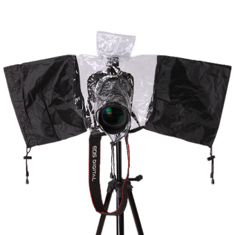 LALANG DSLR Camera Waterproof Rain Cover (Black/White)