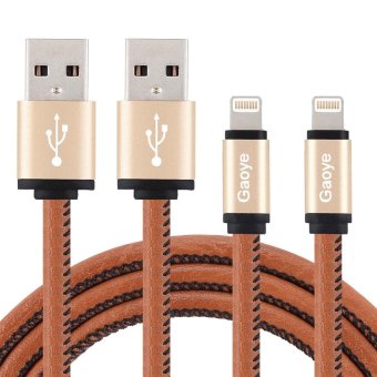 FONENG 1M Forgone Lightning Cable,fashing jeans Cable Lightning to USB Data Sync Fast Charging Cord for iPhone 6 6s 6plus 7 7plus - intl