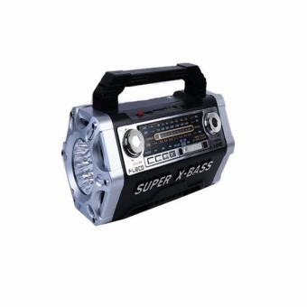 Ronaco Radio Speaker Bluetooth Fleco F-916BT Portable Music Player dan Senter