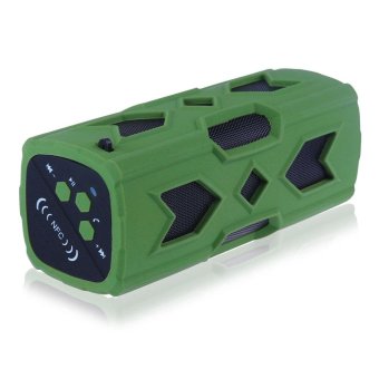 Aibot Bluetooth Wireless Speakers Waterproof Portable Speaker Outdoor Sport Boombox NFC Dustproof Shockproof Anti-scratch - intl