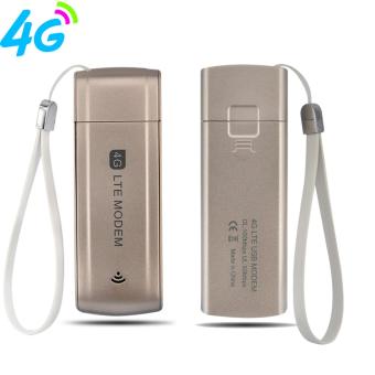 FLORA Portable 4G LTE Internet Wireless USB Modem USB Dongle B1 B3 Brand (Gold) - intl