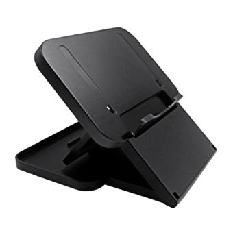 Portable Compact Playstand ABS Adjustable Height Foldable Bracket Stand for Nintendo Switch Black - intl