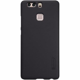 Nillkin Original Super Hard Case Frosted Shield For Huawei P9 - Hitam + Free Screen Protector