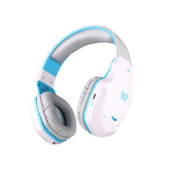 JIANGYUYAN Wireless Bluetooth 4.1 Stereo Gaming Headphone Headset With Mic(Blue&White)