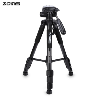 Zomei Q111 56 Inches Lightweight Professional Camera Video Aluminum Tripod with Bag (Black)