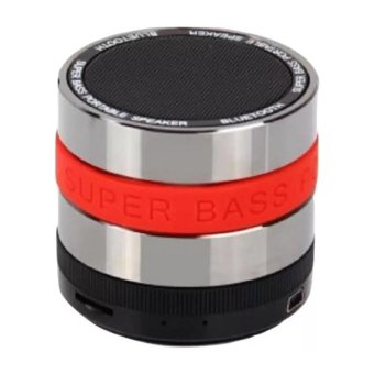 Mini Metal Super Bass Portable Bluetooth Speaker - S302 (Red)