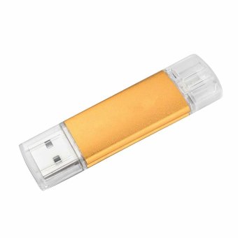 512GB OTG Android USB Flash Drive Pendrive Memory Stick External Storage Flash Disk(Yellow) - intl