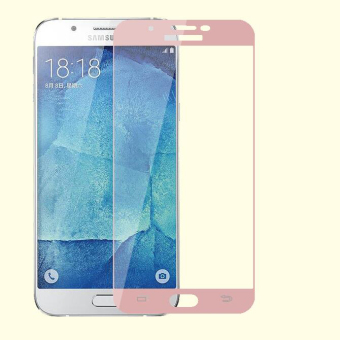 For Samsung Galaxy A8 /A8000 9h Explosion Proof Premium Tempered Glass Film Screen Protector Guard(Rose Gold)