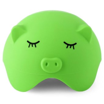 TimeZone Pig Style Silicone Suction Stand Cable Storage (Green)