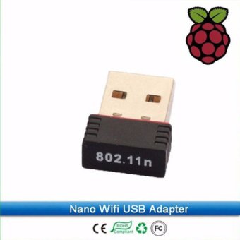 150Mbps for Raspberry PI Nano Wifi USB Adapter/Wifi Dongle with Soft AP Function(Black) - intl