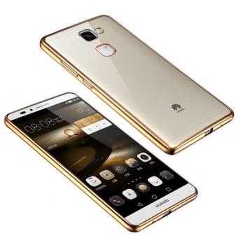 Luxury Huawei Mate S Case Gold Plated TPU Silicone Soft Shell CoverFor Huawei Mate S Ultra-thin Protector Mobile Phone Cases(Gold) - intl