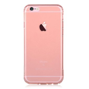 DEVIA Shockproof Dustproof TPU Cover for iPhone 6s Plus / 6 Plus - Rose Gold - intl