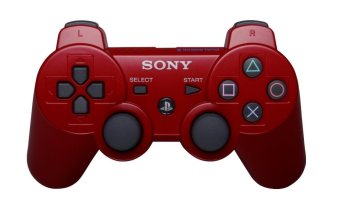 Sony China PlayStation 3 Dualshock 3 Wireless Controller Stik - Merah