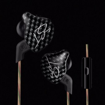KZ ZST Armature Dual Driver Earphone Detachable Cable In Ear Audio Monitors Noise Isolating HiFi Music Sports Earbuds - intl