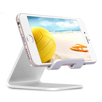 Abusun Hot Sale Universal Mobile Phone + Tablet PC Stand Aluminum Alloy Holder Dock Charging Dock Mini Travel Portable - intl
