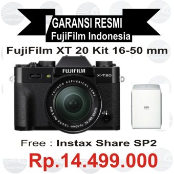 Fujifilm XT20 Kit 16-50 mm Black Mirrorless