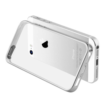 Bandmax Magnetic Bodyguard Bumper Case for iPhone 6/6s (Silver White)