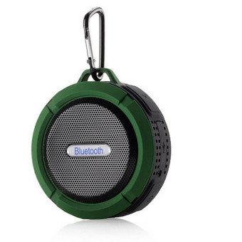 OME Mini Bluetooth 4.0 Sound Box 3D Surround IP65 Waterproof Speaker (Green) - Intl