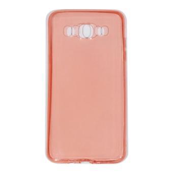 Case Ultrathin For Samsung Galaxy J7 (2016) J710 Ultrathin Jelly Air Case 0.3mm Soft Backcase / Silicone / SoftCase / Soft Backcase / Casing Hp - MerahTransparant