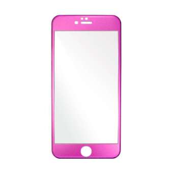 Titanium Alloy Full Collor Tempered Glass Front and Back Iphone 6 Plus - Rose