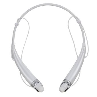 Headset Bluetooth HBS-500 Bluetooth Stereo Bluetooth Headset hbs500 Headset Tone Plus Nirkabel untuk iPhone Samsung Ponsel HTC HTC (Putih) - intl