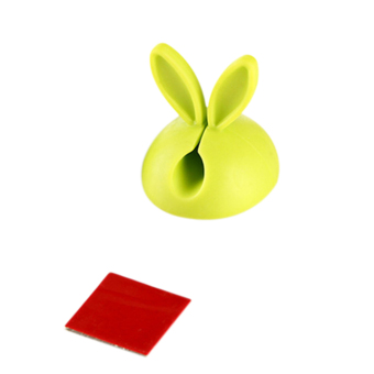 Homegarden Rabbit Cable Drop Clip 4pcs Green