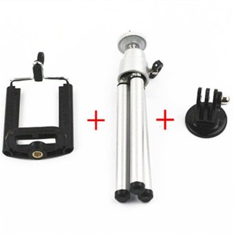 Gopro Accessories 3-in-1 Mini Tripod + Stand Holder for Mobile Cell Phone Camera Phone for gopro hero 3 3+ 4 4+