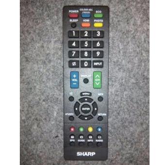 SHARP Remote TV LED/LCD Universal - Hitam