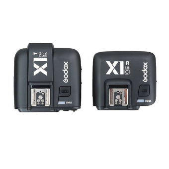 Godox X1C camera flash trigger 2.4G TTL wireless remote controltrigger X1-C Transmitter & Receiver for Canon Camera with1/8000s HSS (Intl)