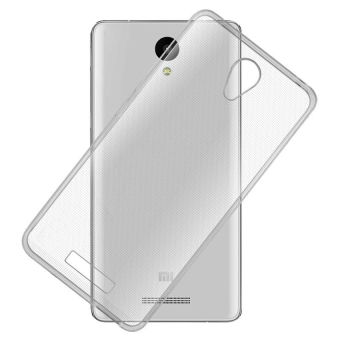 Case Ultrathin Soft Case for Xiaomi Redmi Note 2 – Abu-abu Clear