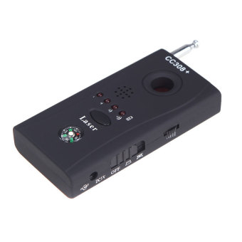 H&Y ooplm Wireless Anti-Spy RF Signal Bug Hidden Camera Detector(Black. US Plug) - intl