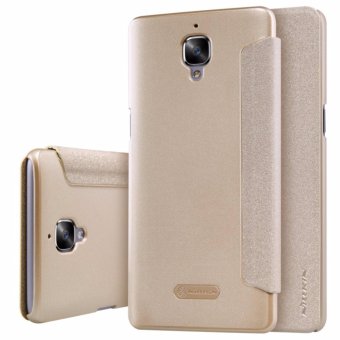 Nillkin Sparkle Leather case Oneplus 3 / 3T (A3000 A3003) - Emas