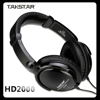 Takstar Monitor Headphone Mixing Audio Studio Recording DJMonitoring HD2000 (Black)
