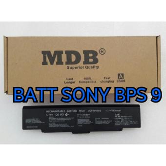 MDB Baterai Laptop, Baterai Sony BPS9, VAIO NR, AR500, AR600, SZ