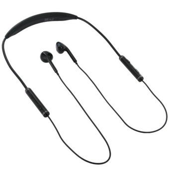 Sunsky AEC BQ-621 V4.1 + EDR NFC Waterproof Stereo Sport Bluetooth Headset with Mic Black