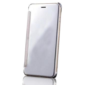 Vococal Flip Cover for iPhone 6S Plus 6 Plus (Silver)