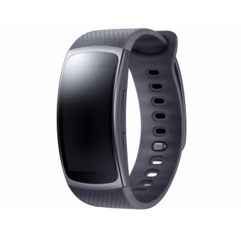 Samsung Gear Fit2 SM-R360 GPS Sports Smart Band Fitness Watch Activity Tracker ( Black-Large)