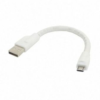 CY Chenyang Flexible USB 2.0 to Micro USB 5pin Sync Data &Charging Cable Bracket Stand Holder for Galaxy S3 S4 S5 Note2Note3(White) - intl