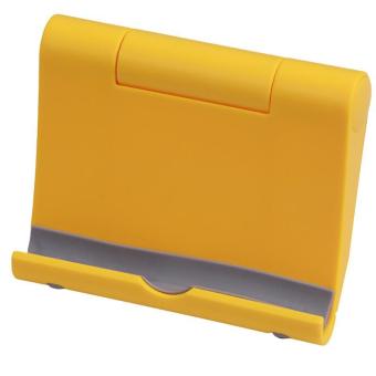 LALANG Universal Adjustable Foldable Desk Tablet Mobile Phone Stand Holder (Yellow)