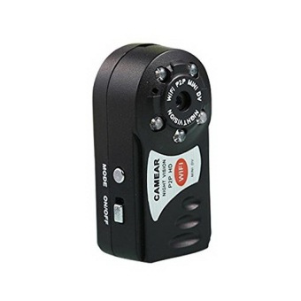 NODA YSF Mini DV WiFi Camera Q7 Wireless WIFI/P2P NetworkSurveillanceVideo Camera Home Security Hidden Spy Video CameraBuilt in Antennafor Android Phone. iPhone. iPad +8G sd card - intl