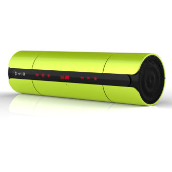 NFC FM HIFI Bluetooth Portable Speaker (Green) - Intl