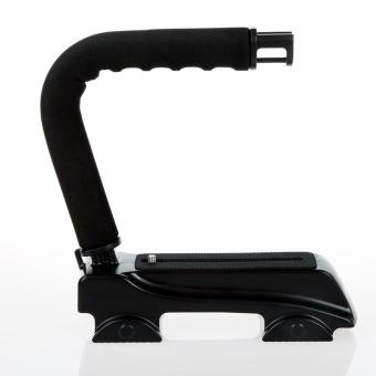 Wheel-style Bracket Video Handle Handheld Stabilizer Grip for DSLR SLR Camera Mini DV Camcorder - intl