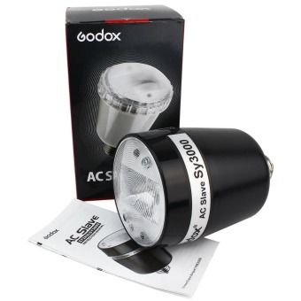 Godox Lampu Studio Sy3000 AC flash slave Bulb E27