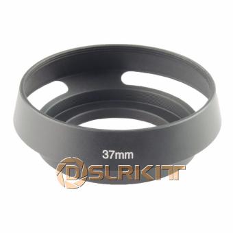 37mm Metal Black Vented Lens Hood for Canon Olympus Leica M Contax Fujifilm Sony -intl - intl