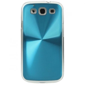 Crystal Case Alumunium Untuk Samsung Galaxy SIII / i9300 - Biru
