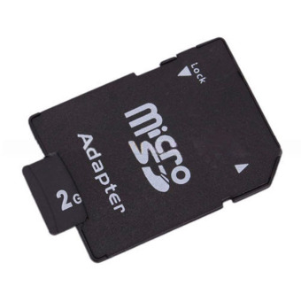 2GB High Capacity Flash Micro SD TF MicroSD TF Memory Card 2 G with SD Adapter - intl
