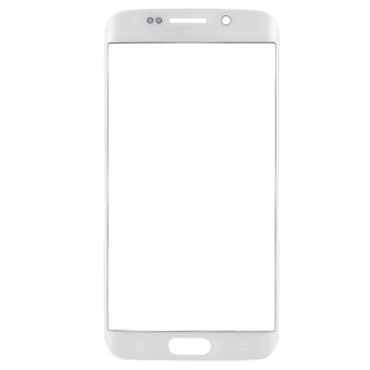 iPartsBuy Front Screen Outer Glass Lens for Samsung Galaxy S6 Edge / G925 (White)